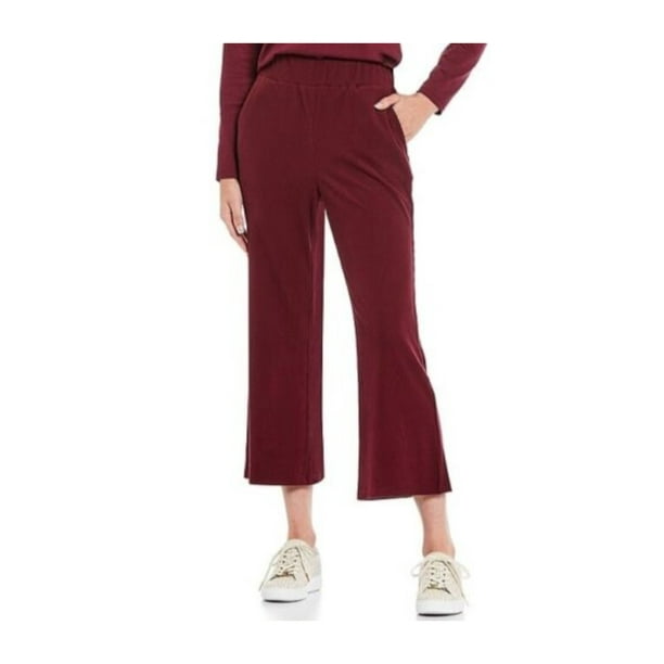 Maroon Pants Womens