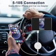 thumbnail image 4 of FIEWESEY CarPlay Adapter,CarPlay Dongle for Wired CarPlay Cars, Convert Wired to Wireless CarPlay,Compatible with all iPhone6 or above models with IOS10 to IOS16 (White-6), 4 of 7