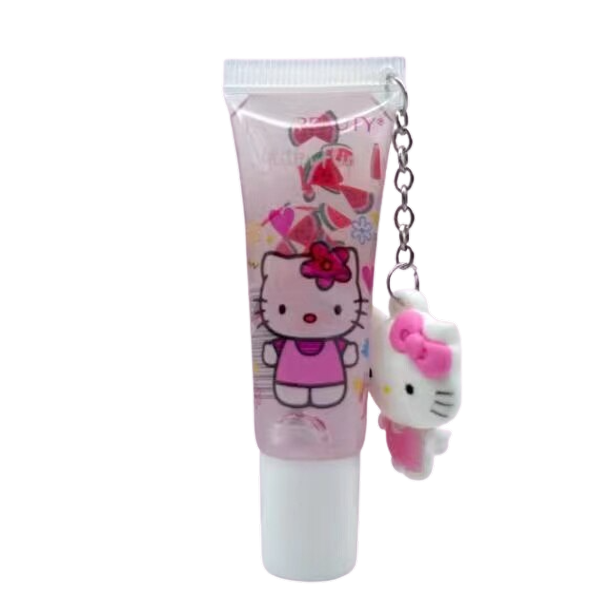 Siyiping x Hello Kitty Moisturizing Lip Gloss with Charm Attached