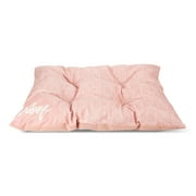 Vibrant Life Tufted Pillow Pet Bed, Large, 27x36, Pink