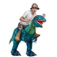 thumbnail image 3 of GOOSH 72 inch Inflatable Dinosaur Costumes for Adults, Funny Halloween Costumes Adult Halloween Costume for Men Women, Adult Dinosaur Costumes for Halloween Party Cosplay, 3 of 9