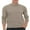 Khaki, variant on GIRUNS Men's Crewneck Sweater Soft Casual Sweaters for Men Classic Pullover Sweaters with Ribbing Edge
