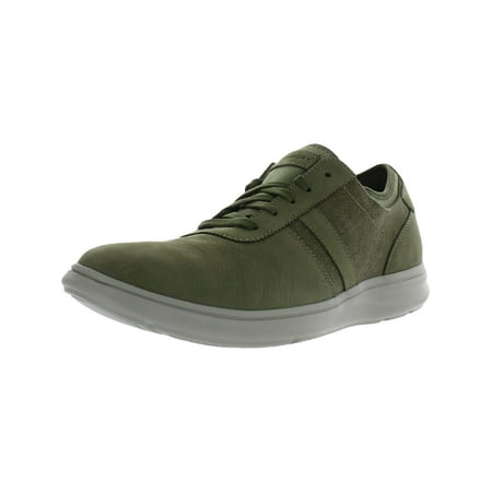 

Rockport Mens Zaden 5 Eye Ubal Leather Canvas Casual and Fashion Sneakers