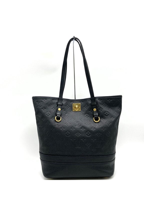 Pre-Owned LOUIS VUITTON M40517 Citadine PM Infini Tote Bag Shoulder Black Monogram Empreinte...