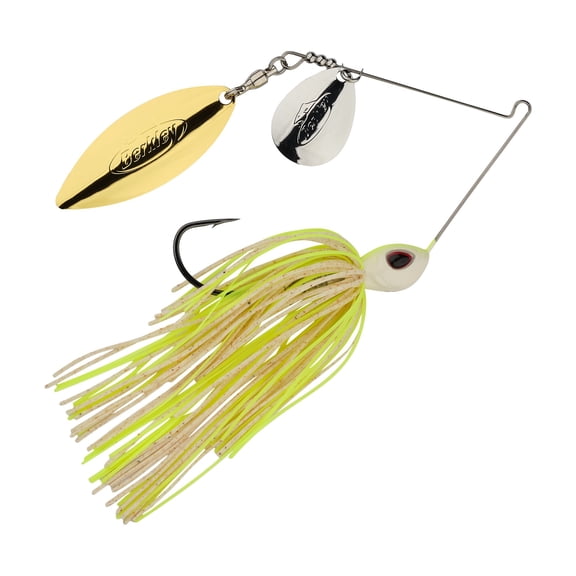 Berkley Power® Blade Standard, Spinnerbaits, White Chartreuse/Silver Gold (1 Count)