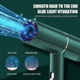thumbnail image 2 of Secador de pelo Calefacción y refrigeración doméstica Secador de pelo Electrodomésticos de alta potencia Luz azul Anión antiestático Herramientas de modelado, Blanco, 2 of 5