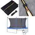 thumbnail image 1 of Yescom Filet de Protection Rond pour Trampoline 15 Pieds 6 Pôles Remplacement Filet de Sécurité pour Toutes les Marques, 1 of 11