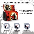 thumbnail image 6 of Halloween Mailbox Covers Magnetic Castle Witch Mailbox Cover Mailbox Wraps Post Letter Box Covers Garden Decorations Outdoor 21 X 18 Inch, 6 of 6