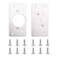 thumbnail image 1 of Stainless Steel Cabinet Hinge Base with Screws>, 1 of 8