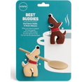 thumbnail image 1 of czcpp-Buddy Spoon Holder - Cooking Spoon Rest for Counter - Spatula, Ladle Holder, Utensil Holder - Heat Resistant & Dishwasher Safe Utensil Rest for Stove Top (Best Buddies), 1 of 4