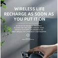 thumbnail image 4 of Tancola Regular Calming Wireless Charger Bedroom Sleep Sound Machine with Digital Alarm Clock, Night Light for Adult, White, 4 of 9