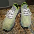 thumbnail image 3 of Adi-das Originals Deerupt Runner Shoes White Green Sneakers B27779 Men's Size 13, 3 of 6