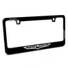 Jeep Trailhawk Outline Black Metal License Plate Frame
