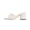 White, variant on Brown Females Summer Fashion Baotou Sandals With Thick Bottom Half Slippers Wedge Heels Lightweight Shoes For Warm Weather Wear