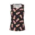 thumbnail image 4 of Gaeub Popcorn Women's Workout Tank Tops Lightweight Sleeveless Shirts for Women for Athletic Running Tennis Yoga - Small, 4 of 9