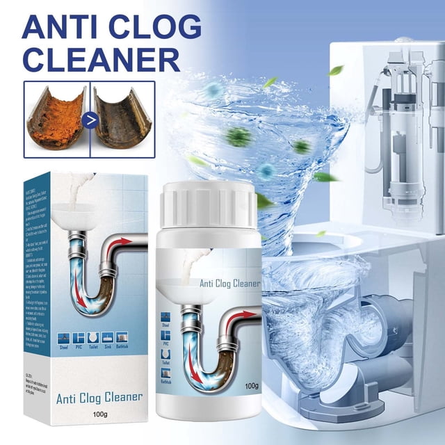 Pipe Dredging Agent Sewer Toilet Kitchen Dredging Deodorant Clogged Channel Agent 100g