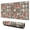 Pioneer Flower Floral-1, variant on Long Mouse Pads for Desk,Pioneer Flower Floral Print Pattern Desk Mats on Top Of Desks, Desk Mouse Pad Extra Large with 3mm Non-Slip Base and Stitched Edge for Gaming,Office,Work,Home 31.5"x11.8"