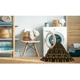 thumbnail image 2 of Ahgly Company Machine Washable Indoor Square Transitional Saddle Brown Area Rugs, 5' Square, 2 of 7