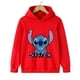 thumbnail image 3 of Ropa infantil kawaii Disney Stitch para niños de 3 a 14 años, ropa para niños y niñas, sudadera deportiva informal de calle cálida, 3 of 5