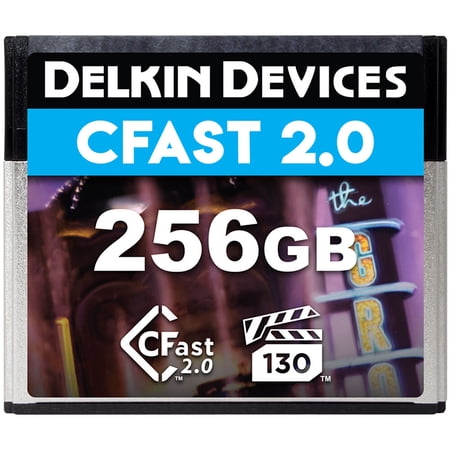 Delkin Devices Delkin CFast 2.0 VPG130 Memory Cards 256GBCFast 2.0 VPG130 Memory Cards 256GB