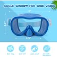 thumbnail image 2 of Kids Swim Goggles, Anti-Leak Snork Mask with Nose Cover & Elastic Fabric Strap, UV Protection Swimming Goggles for Kids Boys Girls, 2 of 5