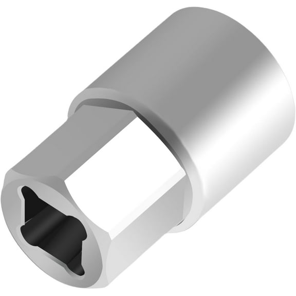 New Stainless Steel Spare Wheel Handle CNC Socket Tool Fit for Toyota Lexus Highlander Sienna Replace#: 51942-28010