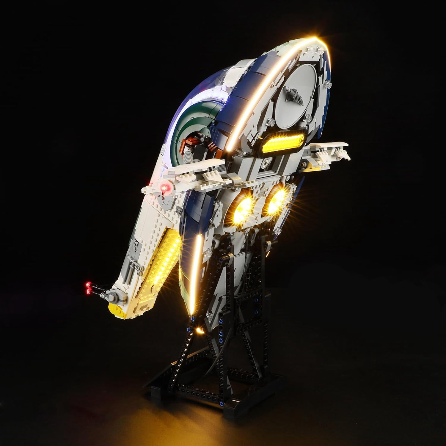 LED Light for Lego-75409 Jango Fett's Firespray-Class Starship Building Blocks Model (Building Set NOT Included)