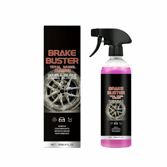 RAGUPEL Total Wheel Cleaner Spray, Double Black Cleaning Formula, Removes Contaminants & Improves Brake Performance, 120ml