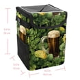 thumbnail image 5 of Saint Patrick's Day Foldable, with Lid, Leak-Proof, Hanging Storage Bag Car Trash Can Garbage Bin, 5 of 6