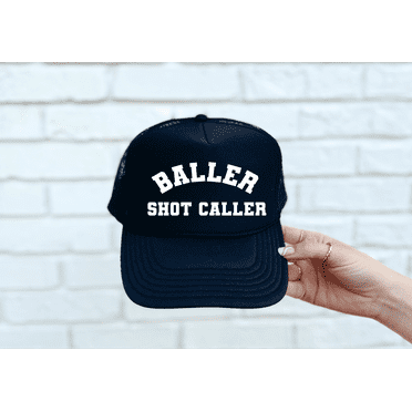 Shot Caller Black Trucker Hat