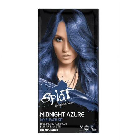 (2PACK) Splat Midnight Azura Hair Dye, Semi-Permanent No Bleach "MANGO SIX B&M"