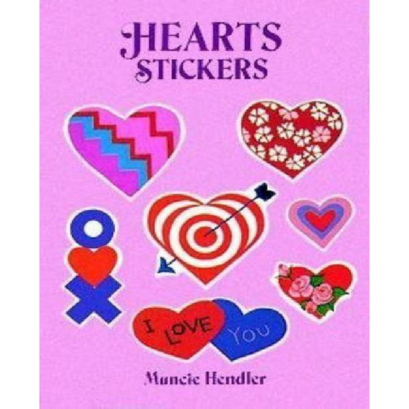 Hearts Stickers: 28 Pressure-Sensitive Designs