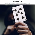 thumbnail image 2 of 1 Set Paper Poker Cards Props Board Game Entertaining Poker Blank Sublimation Pokers, 2 of 9