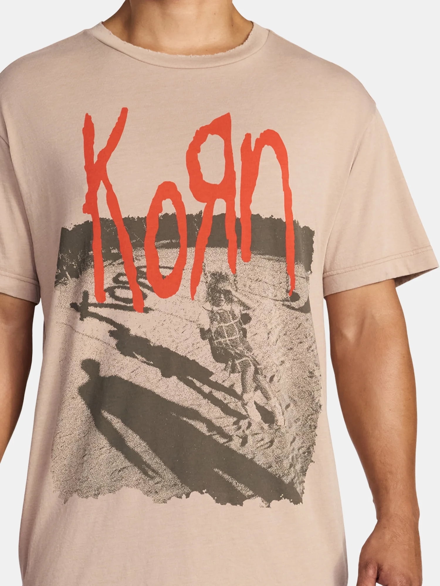 KoRn Men's and Big Men's Boxy Fit Graphic Tee, Sizes XS-5XL