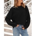 thumbnail image 5 of PRETTYGARDEN Women's Winter Sweaters Casual Crew Neck Long Sleeve Pullover Ribbed Knit Loose Fit Sweater Tops, 5 of 10