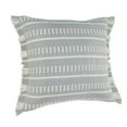 thumbnail image 4 of Ox Bay Bailey 24" x 24" Blue/White Striped Outdoor Adult Decorative Throw Pillow Cover, 4 of 10