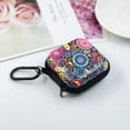 thumbnail image 2 of Estuche Cuadrado Para Auriculares, Organizador De Auriculares, Estuche Portátil Con Cable De Eva, Bolsa De Almacenamiento Con Mosquetón Para Airpods Pro Beats Bose Galaxy Buds, Almacenamiento De Cable, 2 of 5