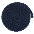 thumbnail image 4 of Super Soft 3 Strand Twisted Cotton Rope (Navy, 1 Inch x 10 Feet), 4 of 4