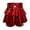 Red_002, variant on Fgnfyis Girls Sparkly Sequin Performance Dance Dress with Tutu Skirt and Built-In Shorts for Play Party Occasions Red 6-7 Years