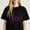 Black-1, variant on Mom of a Micro Preemie Warrior Printing T Shirt Tee for Women