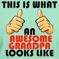 thumbnail image 3 of CafePress - What An Awesome Grandpa Looks Like T Shirt - Men's Classic Graphic Cotton T-Shirt, 3 of 4