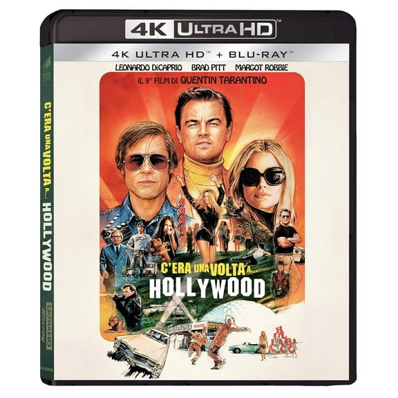 C'era Una Volta a Hollywood (4k Br) (4K Ultra HD) Leonardo DiCaprio Brad Pitt Margot Robbie