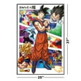 thumbnail image 3 of Dragonball Super - Framed Manga TV Show Poster (Goku Panels) (Size: 24" X 36") (Metallic Anthracite Plastic Frame), 3 of 6