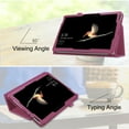 thumbnail image 3 of EpicGadget Case for Microsoft Surface Pro 8 - Lightweight Folding Folio PU Leather Stand Cover for Microsoft New Surface Pro 8 13 Inch Tablet Released in 2021 (Purple), 3 of 6