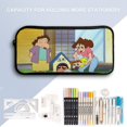 thumbnail image 4 of Creyon Shin-chan Backpack Study Safari System Wild Bookbag with Jungle Lunch Kit, 4 of 5