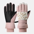 thumbnail image 2 of Unisex Ski Gloves for Winter Sports Cold Weather Outdoor Riding and Screen Touchscreen Activities, 2 of 4