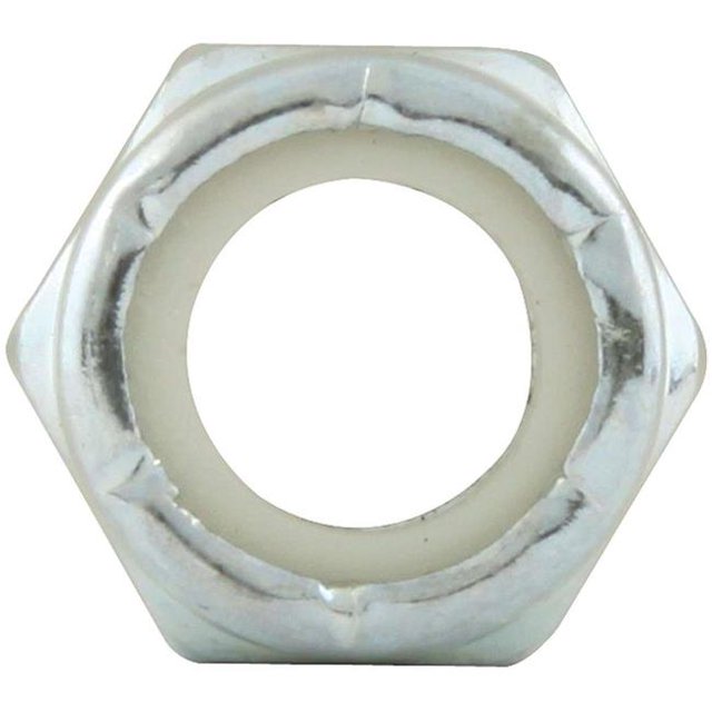 Écrous Hexagonaux à Insert en Nylon Fin à 16 Fils Grossiers - Pack de 10
