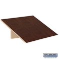 thumbnail image 1 of Salsbury 30052MAH Sloping Hood for Open Access Designer Locker & Designer Gear Locker, Mahogany - 24 in., 1 of 1