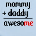 thumbnail image 2 of CafePress - Mommy Plus Daddy Infant Bodysuit - Baby Light Bodysuit, Size Newborn - 24 Months, 2 of 4