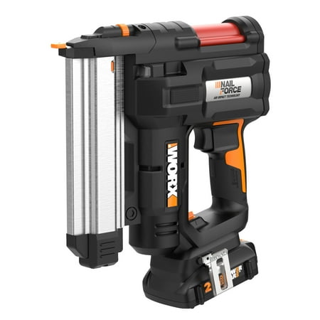 Worx WX840L 20v PowerShare 18 gauge Nail / Staple Gun * NailForce Technology